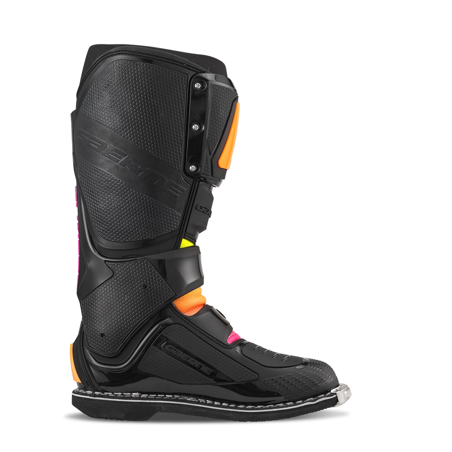 Sg12 Le Boots Black/Orange/Pink Sz 11