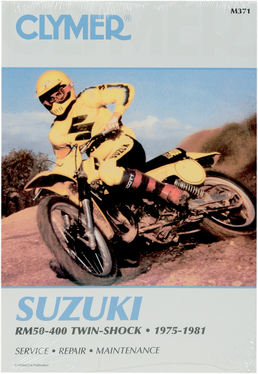 CLYMER Manual - Suzuki - RM50-400 Twin Shock CM371