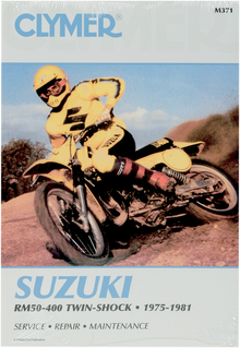 CLYMER Manual - Suzuki - RM50-400 Twin Shock CM371