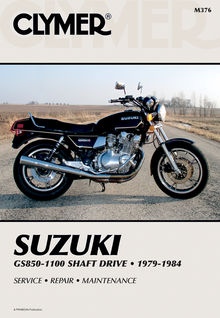 CLYMER Manual - Suzuki - GS850G / GS1000G / GS1100G Shaft Drive CM376