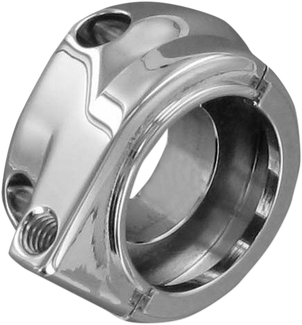 HAWG HALTERS HHI Throttle Housing - Single Cable - Chrome HTHA-SC-C01