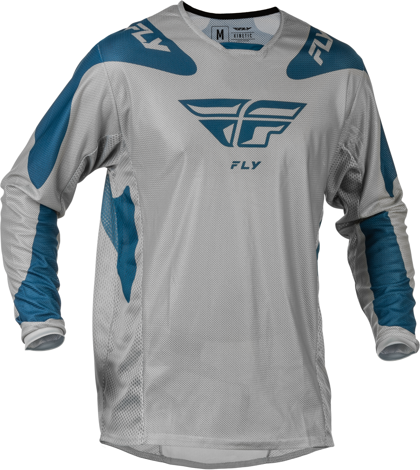 Kinetic Mesh Sym Jersey Grey/Blue Sm