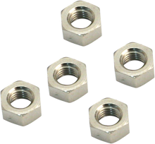 S&S CYCLE Throttle Shaft Nuts - Super E/G Carburetors - 5-Pack 11-2363