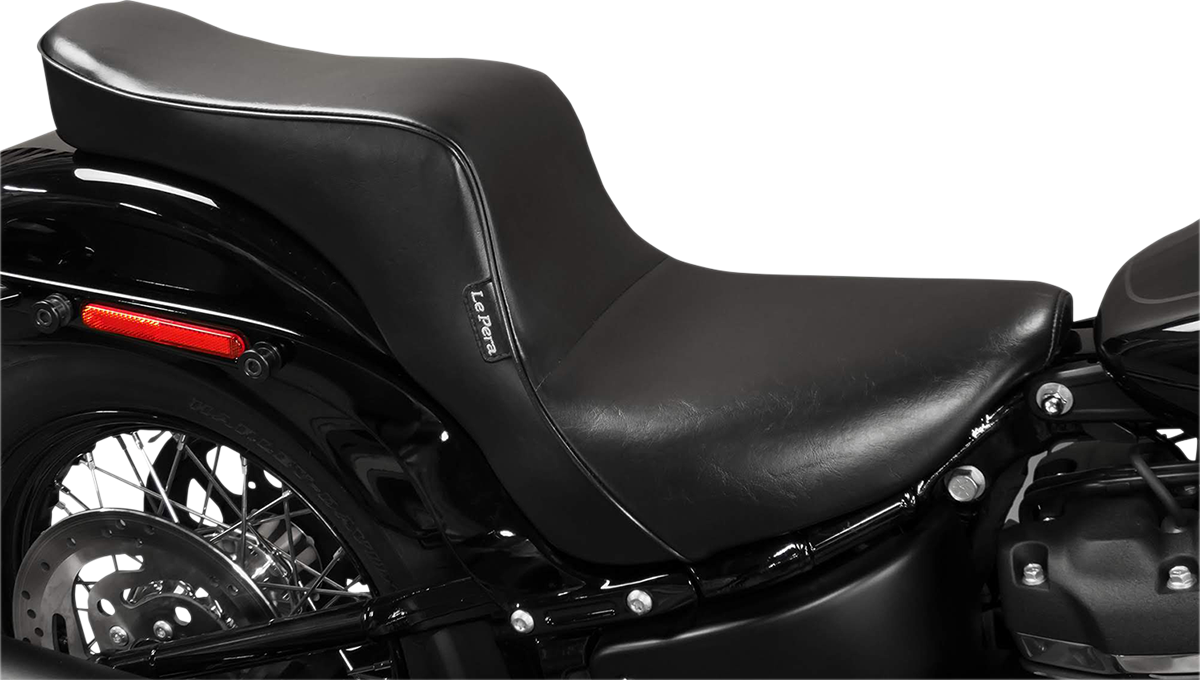 LE PERA Cherokee Seat - Smooth - Black - FX/FL '18-'24 LY-020