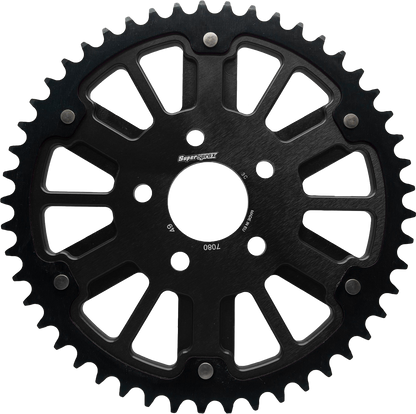 Stealth 51t Rear Sprocket Blk Alum Car  Blk Steel Teeth
