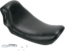 LE PERA Bare Bones Solo Seat - Smooth - Black - Dyna '06-'17 LK-001