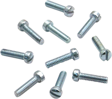 S&S CYCLE Slotted Flat Head Screws - 10-Pack 50-0146