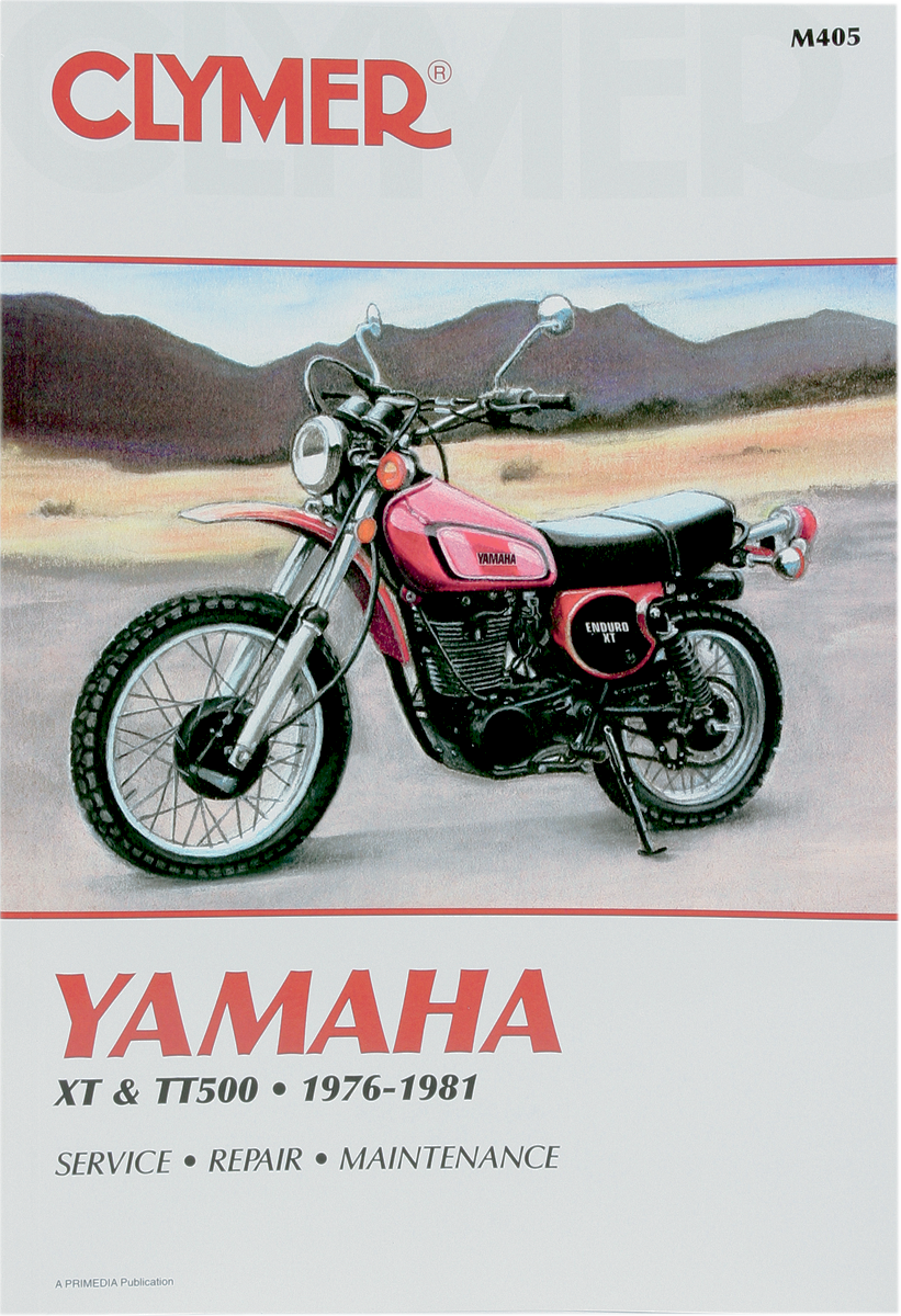 CLYMER Manual - Yamaha - XT500 / TT500 CM405