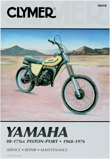 CLYMER Manual - Yamaha - 80-175 Piston-Port CM410