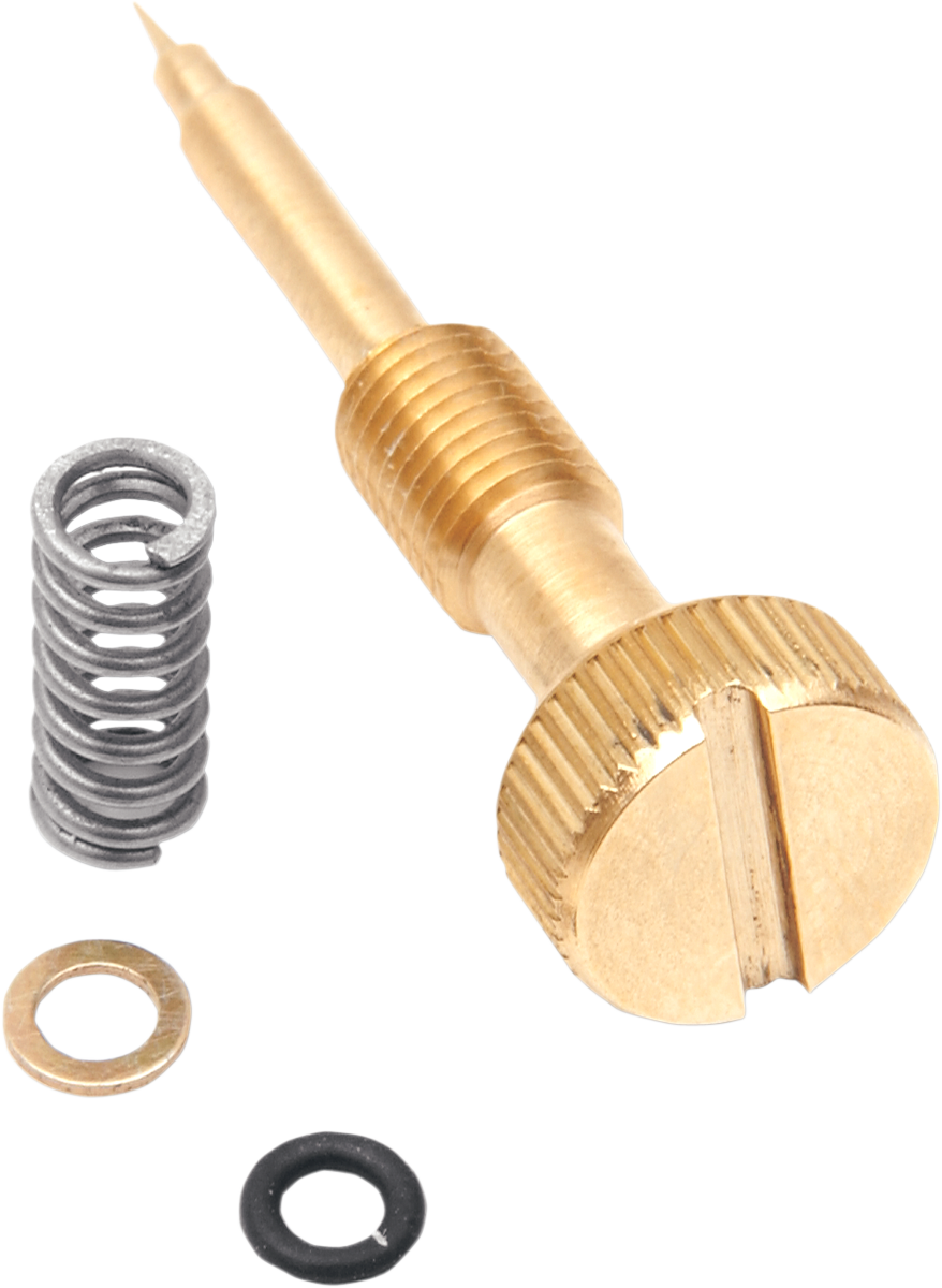 YOST PERFORMANCE Idle Air Adjusting Screw Kit - Brass - Constant Velocity Carburetors CVMS