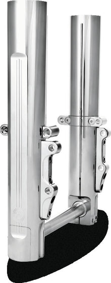 Performance Machine 08-13 FL Lower Leg Assembly - Chrome
