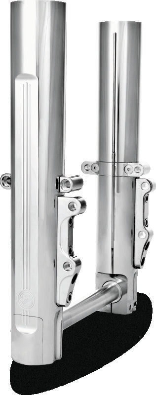 Performance Machine 00-07 FL Lower Leg Assembly - Chrome