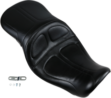 LE PERA Maverick Seat - without Backrest - Stitched - Black - FLD/FXD '06-'17 LK-970