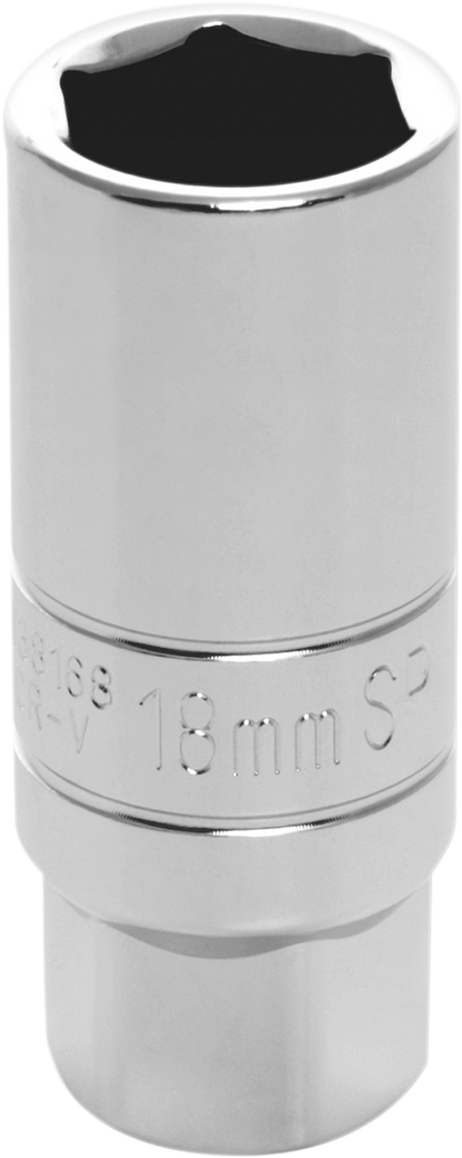 PERFORMANCE TOOL Socket - Spark/Plug - 18 mm W38168