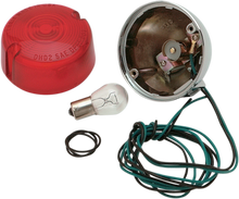 CHRIS PRODUCTS Rear Turn Signal Assembly - Red - Single Filament 8407R