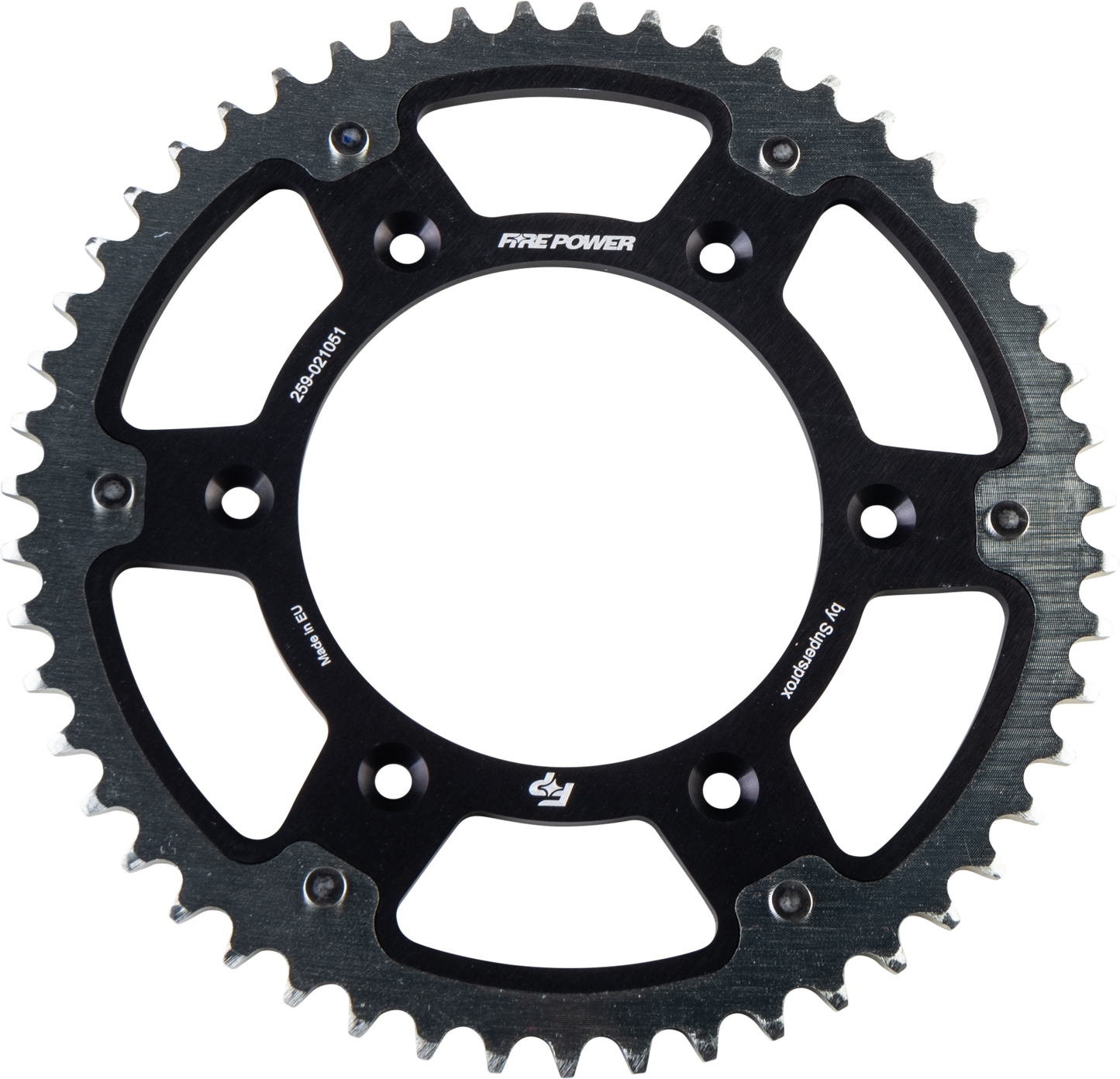 Rear Sprocket Hybrid 51t Blk/Sil