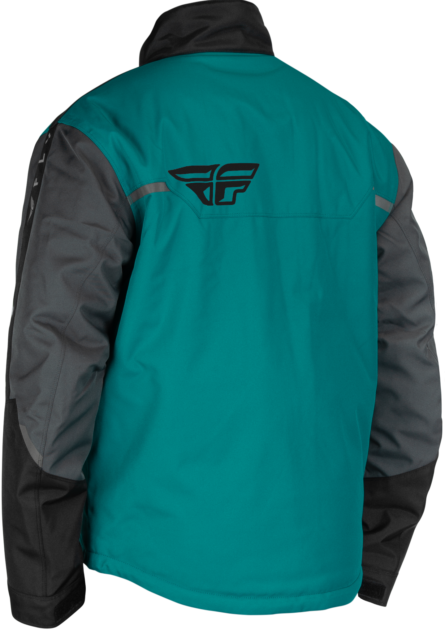 Outpost Jacket Black/Teal/Orange Xl