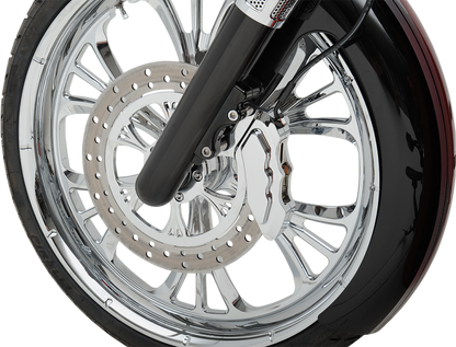 HAWG HALTERS 6-Piston Caliper - Front - Chrome - 13" LHSCC6013