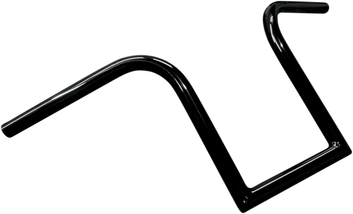 LA CHOPPERS Bourbon Handlebar - 10" - Black LA-7381-10B