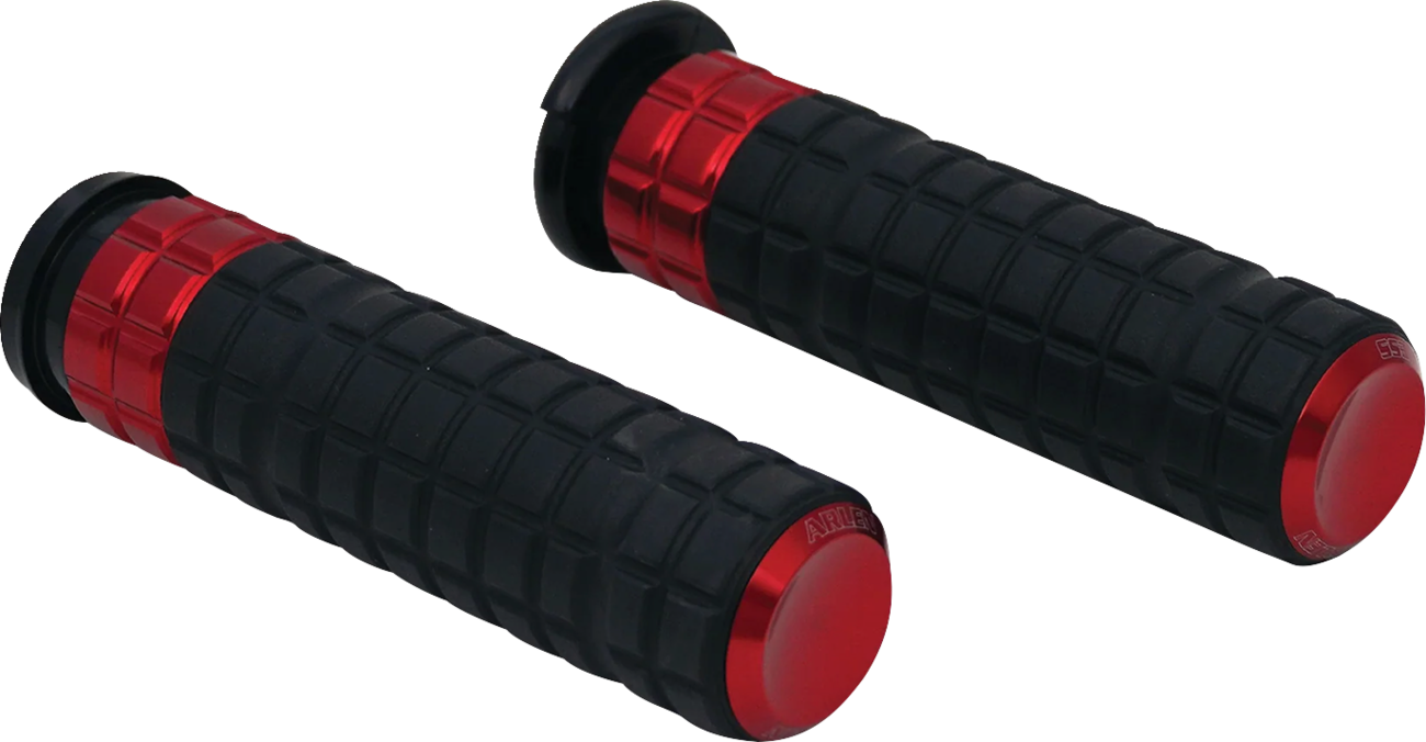 ARLEN NESS SpeedLiner Grips - TBW - Red 500-065