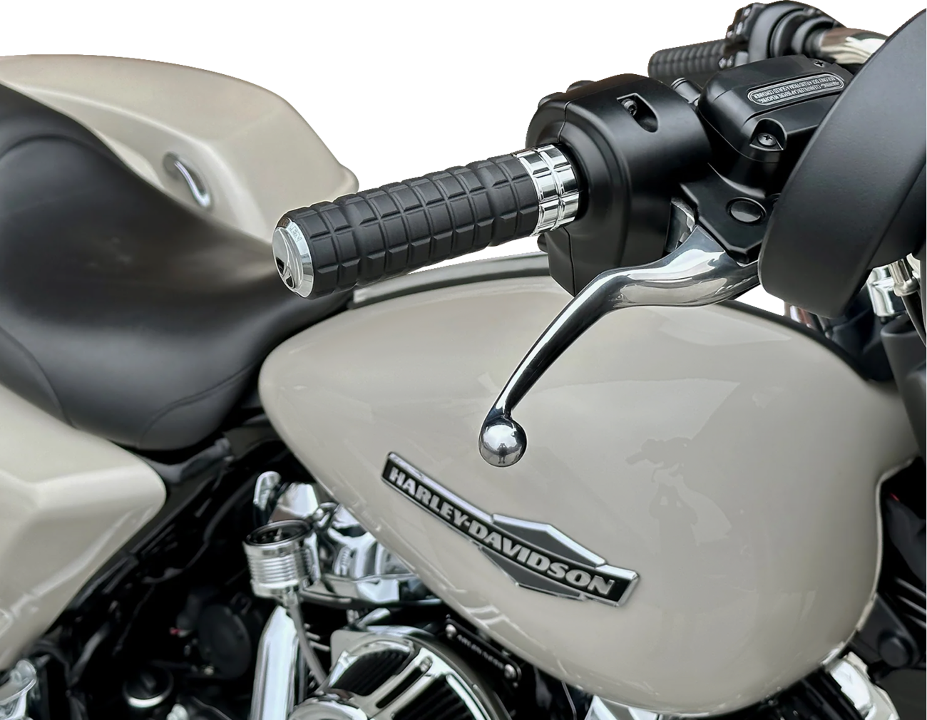 ARLEN NESS SpeedLiner Grips - TBW - Chrome 500-063