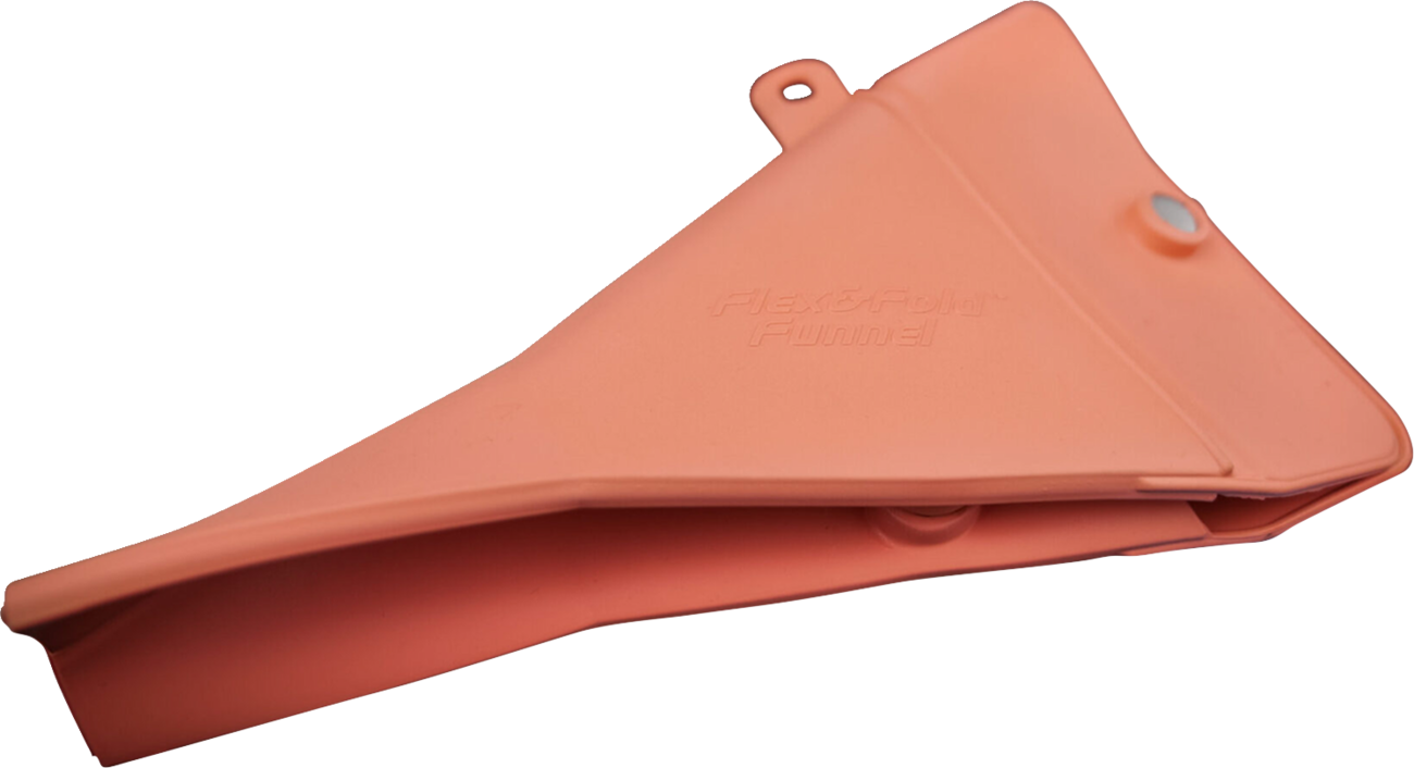 CALIBER Funnels - Flexible/Foldable - Small/Medium/Large - Blue/Orange/Yellow - 3 Pack 13590