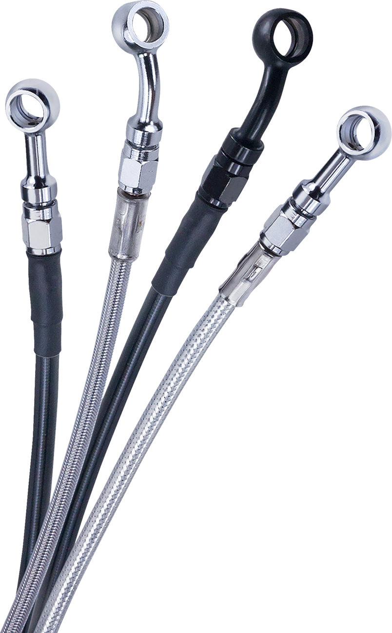 BARNETT Brake Line - Upper - Black - +6" 251-30-51133-6