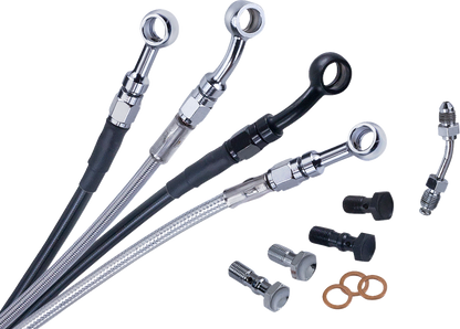 BARNETT Brake Line - Upper - Black - +6" 251-30-51133-6