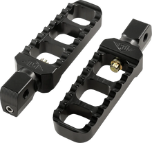 JOKER MACHINE Serrated Foot Pegs - Black - Narrow 08-61-8B