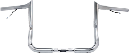 PAUL YAFFE BAGGER NATION Pre-Wired Handlebar - Monkey Bar - 8" - Chrome PYO:MBBPW-8 C