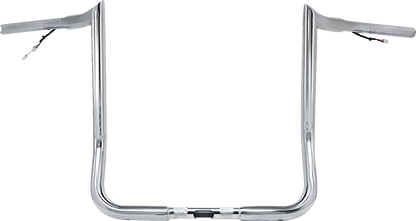 PAUL YAFFE BAGGER NATION Pre-Wired Handlebar - Monkey Bar - 12" - Chrome PYO:MBBPW-12 C