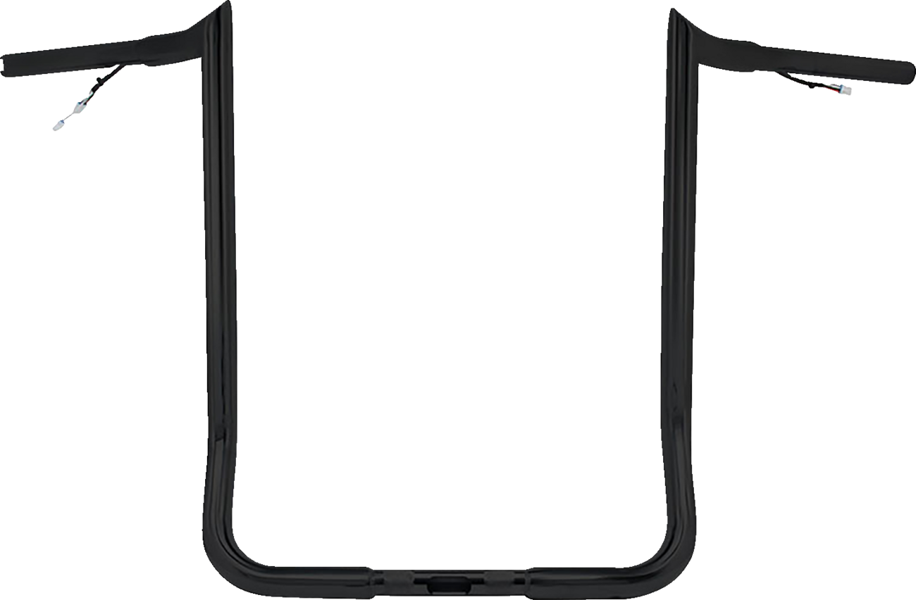 PAUL YAFFE BAGGER NATION Pre-Wired Handlebar - Monkey Bar - 16" - Black PYO:MBBPW-16 B