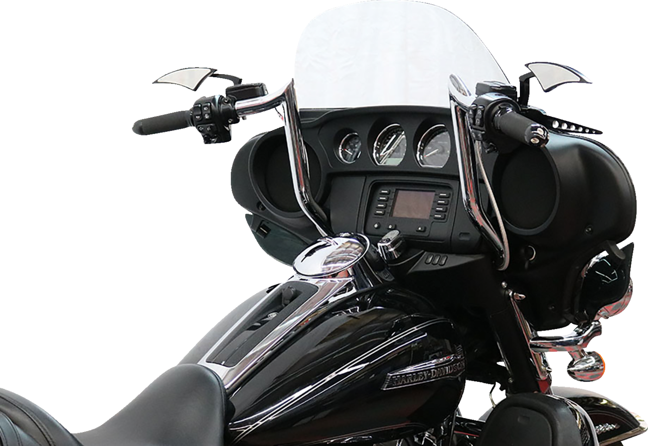 PAUL YAFFE BAGGER NATION Pre-Wired Handlebar - Monkey Bar - 12" - Chrome PYO:MBBPW-12 C