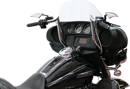 PAUL YAFFE BAGGER NATION Pre-Wired Handlebar - Monkey Bar - 12" - Chrome PYO:MBBPW-12 C