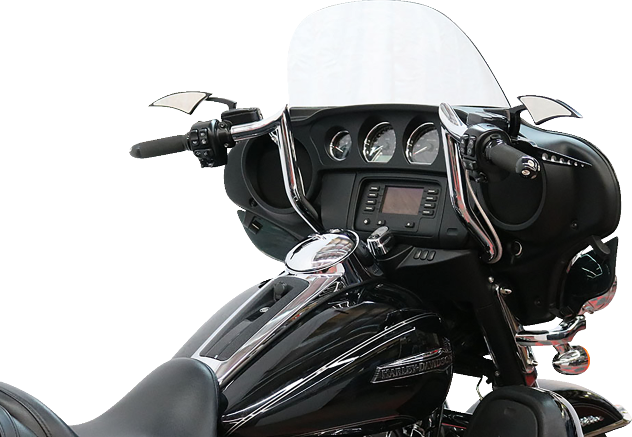 PAUL YAFFE BAGGER NATION Pre-Wired Handlebar - Monkey Bar - 10" - Chrome PYO:MBBPW-10 C