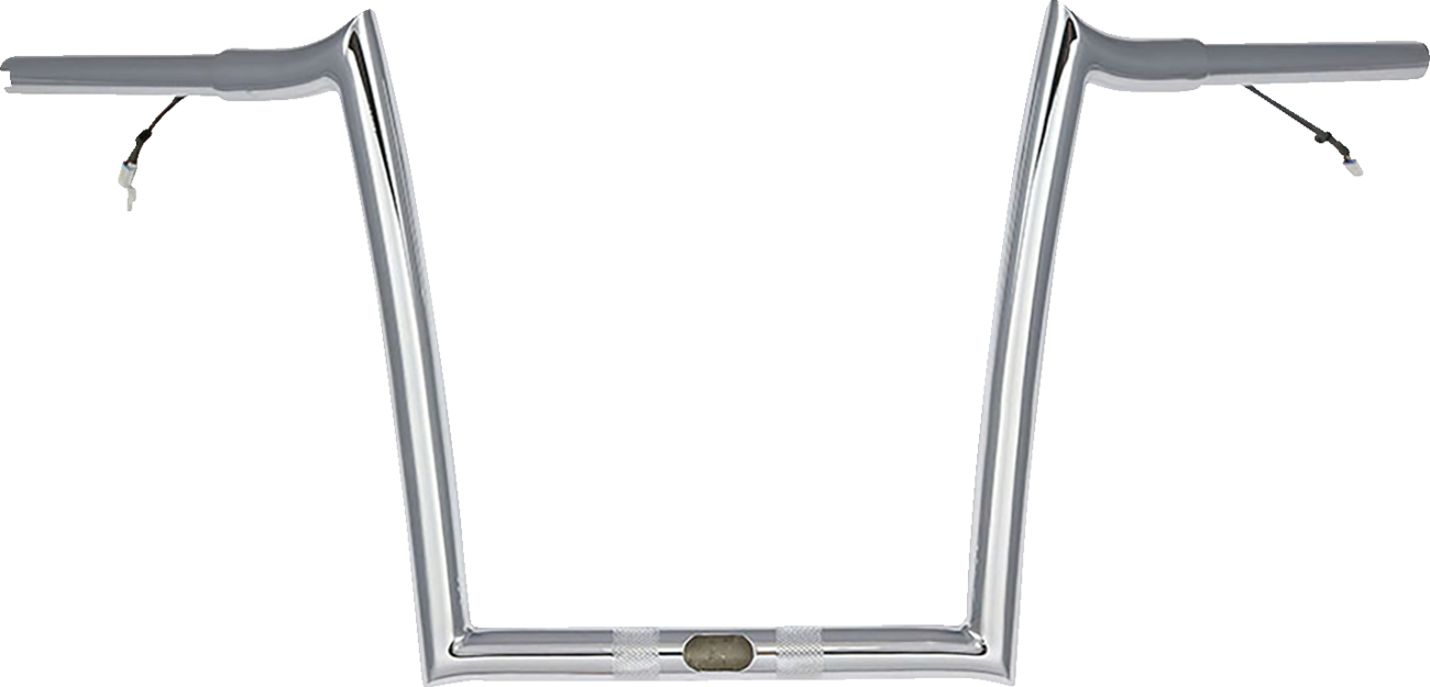 PAUL YAFFE BAGGER NATION Pre-Wired Handlebar - OEM - 12" - Chrome PYO:OEMPW-15L-12 C