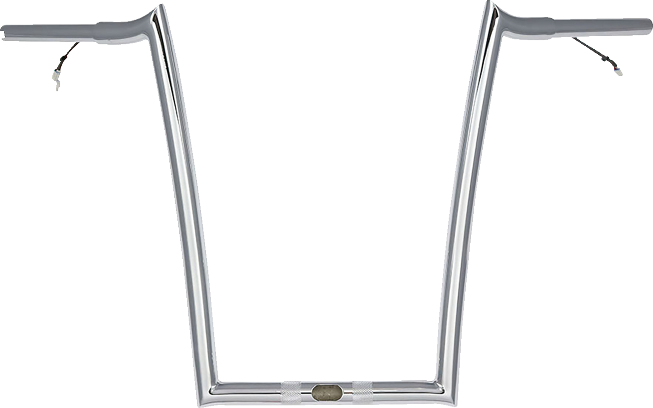 PAUL YAFFE BAGGER NATION Pre-Wired Handlebar - OEM - 16" - Chrome PYO:OEMPW-15L-16 C