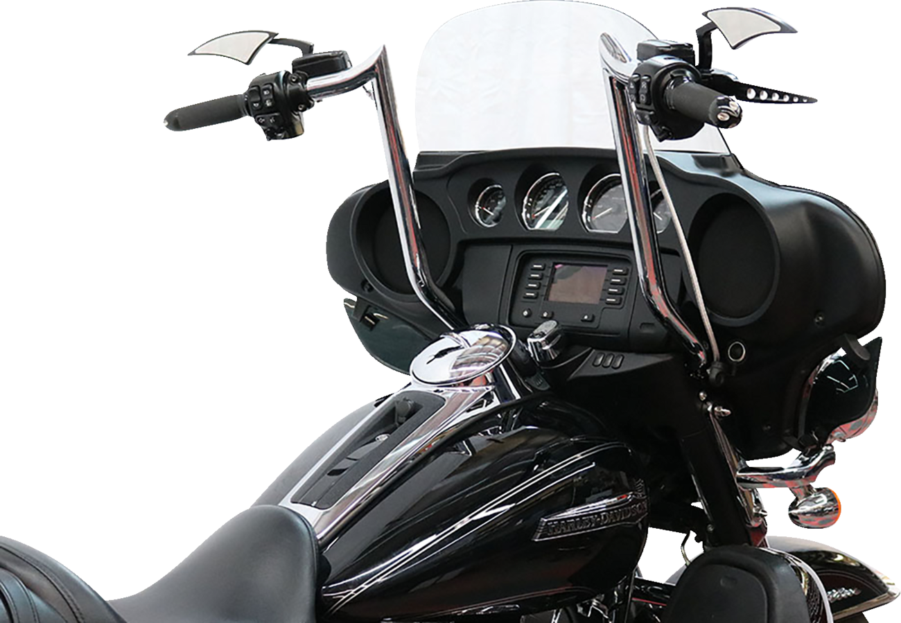 PAUL YAFFE BAGGER NATION Pre-Wired Handlebar - Monkey Bar - 16" - Chrome PYO:MBBPW-16 C