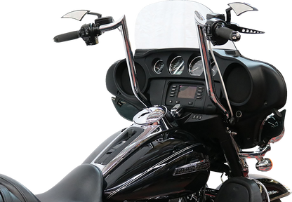 PAUL YAFFE BAGGER NATION Pre-Wired Handlebar - Monkey Bar - 16" - Chrome PYO:MBBPW-16 C