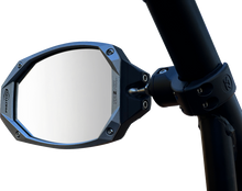 SEIZMIK Mirrors - Photon - Side View - Oval - Black/Blue - 1.75"/2" ROPS - Pair 56-18112