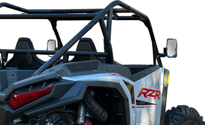 SEIZMIK Mirrors - Embark - Side View - Rectangle - Black - 1.75"/2" ROPS - Pair 56-18114