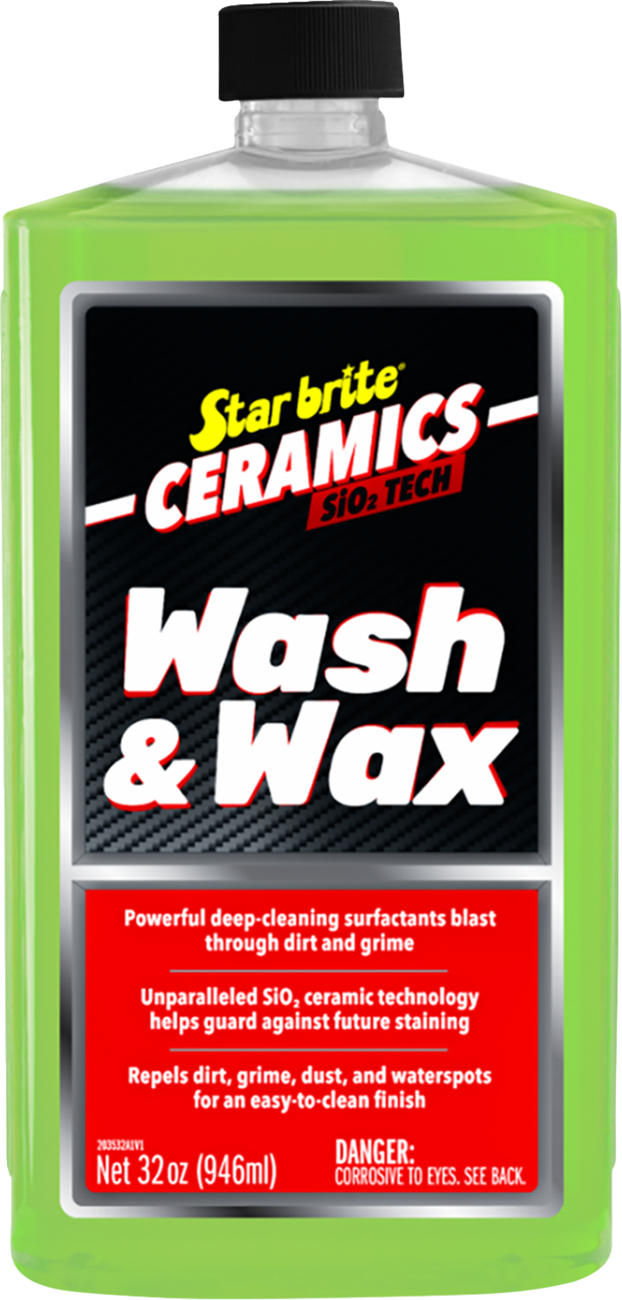 STAR BRITE Ceramic Wash & Wax - 32 U.S. oz 203532