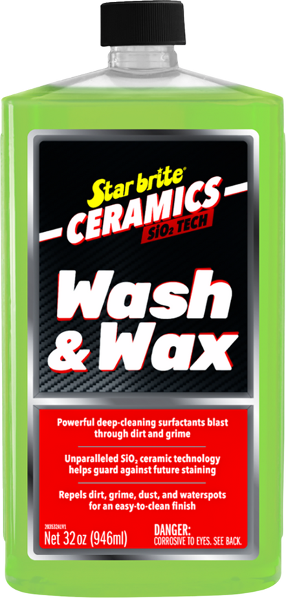 STAR BRITE Ceramic Wash & Wax - 32 U.S. oz 203532