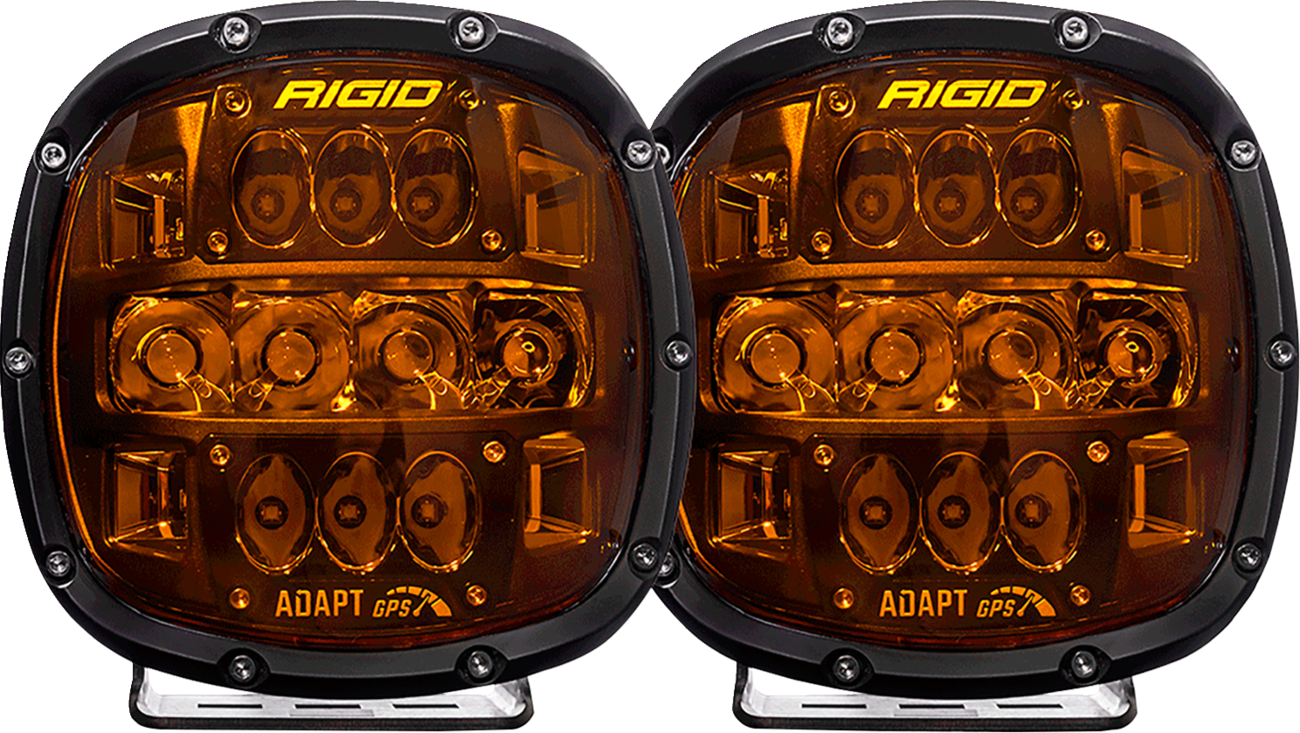 RIGID INDUSTRIES Adapt XP LED Light - Amber Lens - Pair 300515