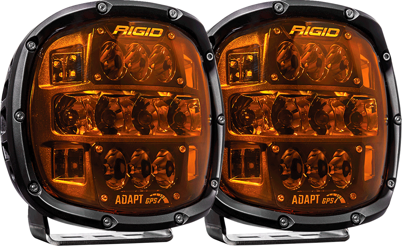 RIGID INDUSTRIES Adapt XP LED Light - Amber Lens - Pair 300515