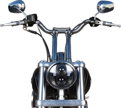 THRASHIN SUPPLY CO. 1" Handlebar - Mid Bend - Black TSC-2804-1