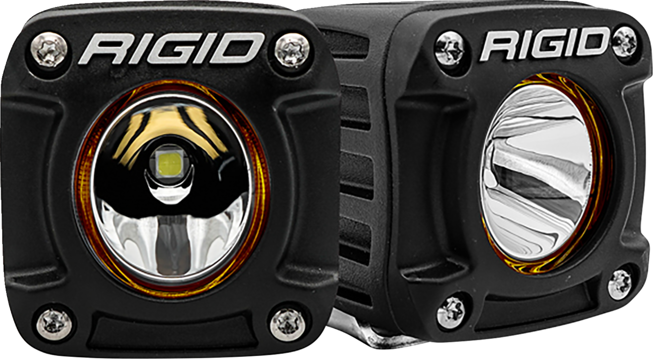 RIGID INDUSTRIES Light Pods - Amber Backlight 491613