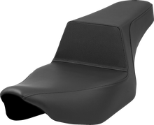 SADDLEMEN Step-Up Seat - Gripper Lumbar - Black - FL '23-'24 823-07-174