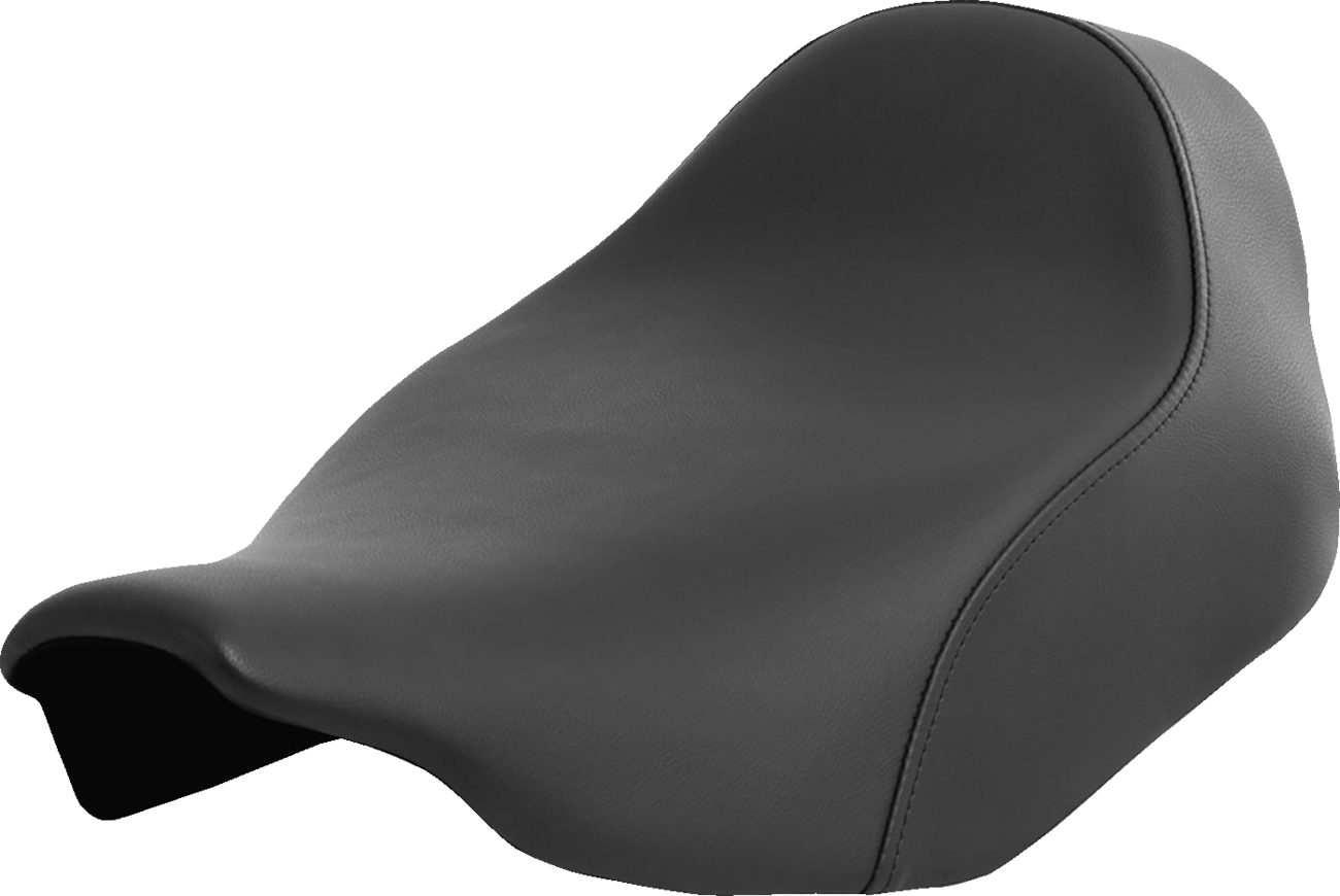 SADDLEMEN Renegade Solo Seat - Black - Plain - FLT/FLH '23-'24 823-07-002