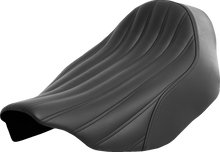 SADDLEMEN Renegade Knuckle Solo Seat - Black - FLH/FLT '23-'24 823-07-0023